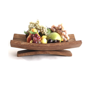 Cuenco de masa de frutas, vendedor caliente, cuenco de fruta de masa de madera único para el hogar, hoteles y restaurantes, embalaje de cartón de 3 tamaños - Product Image 3