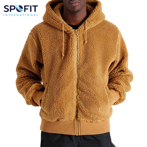 OEM Service New Style 2025 Wholesale Custom <b>Hoodie</b> High Quality Men Thick Winter Oversized Eco-Friendly Sherpa <b>Fleece</b> <b>Hoodies</b> - Product Image 1