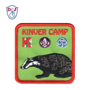Patch Maker Iron On Camp Embroidered Customized Embroidery boy scouts girl scouts Patches