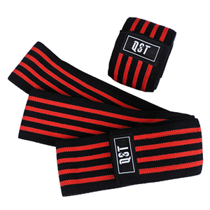 Unisex Adjustable Gym Elbow <b>Knee</b> <b>Support</b> <b>Elastic</b> Compression Strength Training Elbow Wraps for Weightlifting Workout - Product Image 3