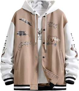 Chaquetas de Béisbol Varsity de Invierno para Hombre, Bordadas, 100% Algodón, de Alta Calidad, Fabricante Personalizado - Product Image 3