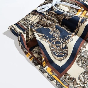 Pantalones cortos para correr de verano de poliéster 100% ligeros personalizados para hombre, ropa de entrenamiento de gimnasio transpirable ecológica informal para - Product Image 5