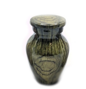 Wood Keepsake Urn High Gloss Mini Cremation Urn Aluminium <b>funeral</b> <b>supplies</b> urns for human ashes - Product Image 3