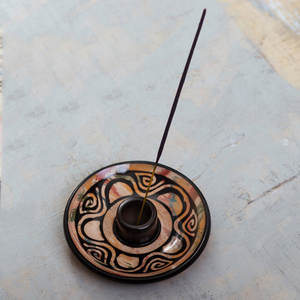 Quemador de incienso de diseño simple para decoración del hogar Quemador de fragancia para el hogar y soporte de incienso de alta calidad de la India a precio mayorista - Product Image 3