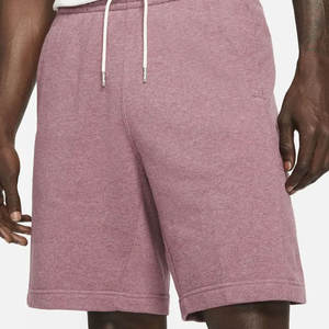 Men's New Design Solid Color Jogging Shorts Custom Logo Quick Dry Workout Cotton Polyester Mid Waist <b>Knee</b> Length - Product Image 4