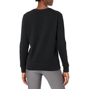 100% algodón Mujer sudadera Casual pulóver letra impresa suelta Harajuku coreano manga larga sudadera gota hombro sudadera - Product Image 2