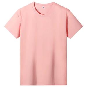 T-shirts en coton 100% de haute qualité 180g Prix d'usine Fabricant Impression de logo personnalisé T-shirt uni Unisexe Femme Homme T-shirt - Product Image 4