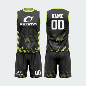 Meilleur fabricant et fournisseur de maillots de football américain respirants unisexes 7v7, vêtements d'équipe imprimés, uniformes à faible MOQ - Product Image 1