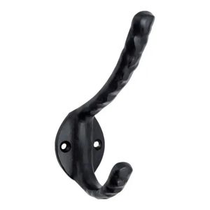 Diamond Black Heavy-Duty Wall-Mounted <b>Hook</b> for Entryway <b>Bathroom</b> Kitchen-Coats <b>Towels</b> Keys Hanging Plain for Mining Application - Product Image 1
