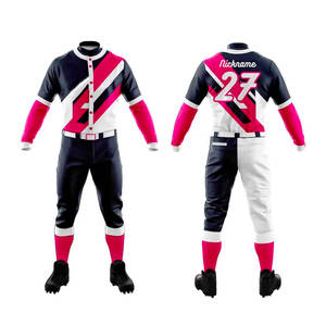 เครื่องแบบเบสบอลโลโก้ตามสั่งเครื่องแบบเบสบอล - Product Image 5