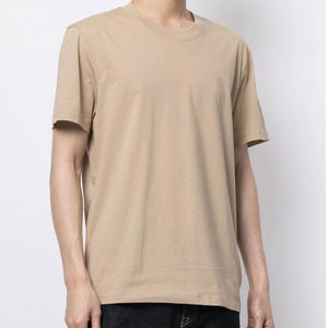 Camiseta para hombre Camiseta personalizada Hombre 100% Algodón Camiseta de gran tamaño Cómoda Camiseta de cuello simulado Alta calidad Cómoda OEM - Product Image 2