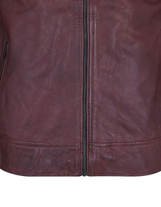 Chaqueta con Capucha de Lona y Cuero de Alta Calidad para Hombre, Estilo Urbano, para Otoño e Invierno, con Logotipo Frontal, Transpirable, Servicio OEM - Product Image 6