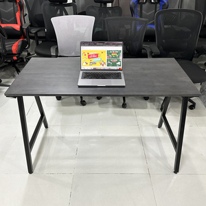 SPD68186 <b>Computer</b> <b>Desk</b> with A-Shaped Iron Legs Rubberwood Material - Product Image 3