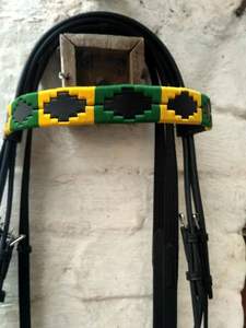 Brida de Caballo de Polo Argentina Hecha a Mano en Cuero de Alta Calidad / Brida de Caballo Gaucho - Product Image 5