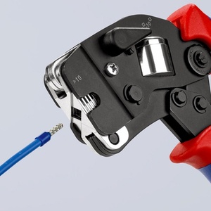 เครื่องมือจีบสายไฟ KNIPEX ความยาวรวม 190 มม. สำหรับสายขนาด 0.08-10.0+16 AWG 28-5 มม. ด้ามจับ 2 ส่วนแบบขัดเงา - Product Image 6