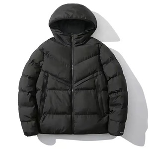 Veste d'hiver matelassée pour homme en gros, nouvelle collection, avec capuche et fermeture éclair, légère, matelassée, extrêmement chaude en hiver - Product Image 1