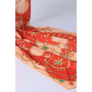 ผ้าพันคอ Khadi รุ่น SCF-43001 ลายพิมพ์ อุปกรณ์เสริมสำหรับชุดชั้นใน - Product Image 3