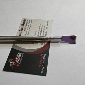 Outil de levage de cils en forme de Y réutilisable personnalisable peigne permanent de cils en acier inoxydable durable couleur argent argenté - Product Image 5