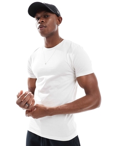 Essentials Muscle Fit tshirt Mens Athletic Slim Fit Short Sleeve Cotton Top Gym Training Tee Streetwear Casual Fashion Wholesale - Product Image 1