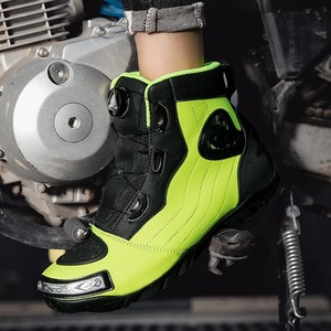 Botas de moto antideslizantes impermeables, equipo de protección para motociclistas resistente al desgaste, botas de Motocross para montar en invierno - Product Image 5