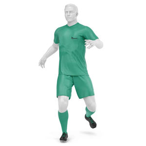 Conjunto de Camiseta de Fútbol Edición Jugador, Transpirable y de Secado Rápido, Ropa Deportiva de Fútbol con Pantalones Cortos, Camiseta de Fútbol Personalizada - Product Image 1