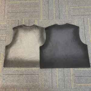 Camiseta sin mangas de verano para hombre de alta calidad, venta al por mayor, marca personalizada, chaleco de algodón con suelo neutro, tejido informal para Europa/Estados Unidos - Product Image 6