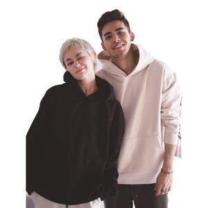 380g Heavyweight Hoodies Fleece Hombres Sudadera con capucha y sudadera Oversize Loose Drop Shoulder Sudaderas con capucha personalizadas - Product Image 2