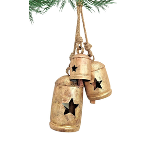 Patrón de estrella de campana de vaca de latón hecho a mano de alta calidad para cuello de Animal y decoración del hogar al mejor precio al por mayor - Product Image 1