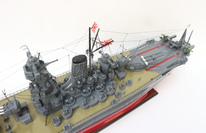 MODÈLE DE BATEAU EN BOIS MUSASHI _ MODÈLE ARTISANAT EN BOIS - Product Image 4