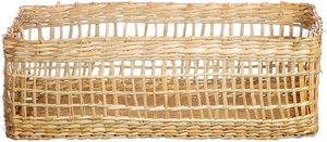 Panier en jonc de mer fait à la main Vietnam jouets stockage Bolga panier lavage stockage Boho panier organisateur de cuisine - Product Image 2