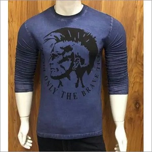 Most Selling Export Quality 100 Percent Cotton <b>Mens</b> Round Neck T Shirt for Office and Gym Wear Affordable Price - Product Image 4