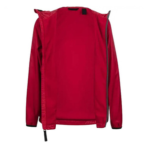 Veste coupe-vent style rue pour hommes couleur personnalisée tissu de toile imperméable polyester nylon solide de haute qualité pour le printemps - Product Image 4