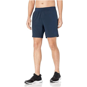 Wholesale <b>Men's</b> Gym <b>Shorts</b> High Quality Cotton Casual Plain Fitness Style Solid <b>Pattern</b> Black Custom Logo Design Plain Dyed - Product Image 1