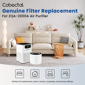 Cobectal ZQA-2000B/ZQA-3000A Air Purifier Filter H13 HEPA 2-Pack for Outdoor Use Battery/<b>Electric</b> Powered - Product Image 2