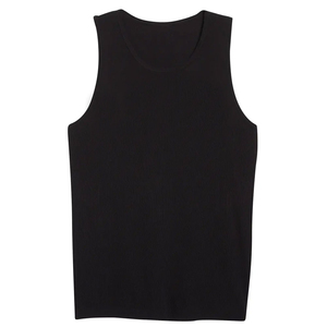 Camisetas de Tirantes Deportivas Personalizadas Transpirables de Poliéster/Algodón con Cuello en V para Hombre, Estilo Urbano, Tejido Waffle, para Gimnasio y Fitness, 240g - Product Image 5