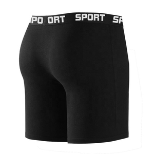Alta calidad negro Etiqueta Privada impresión personalizada 95% algodón 5% Spandex antibacteriano Digital impreso transpirable Boxer hombres - Product Image 6
