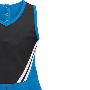 Venta caliente Cheer Leading Costume Sin mangas Cheerleader Uniforme Mujeres Custom OEM Diseños personalizados Cheerleading Uniforme Fabricante - Product Image 2