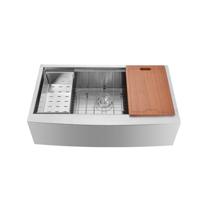 Évier de cuisine à rebord intégré 27 pouces à cuvette unique Undermount SUS304 en acier inoxydable finition satinée CUPC répertorié - Product Image 5