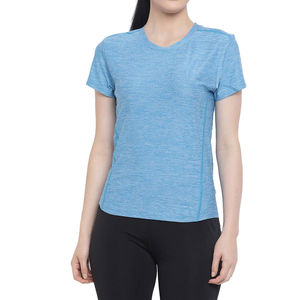 Camiseta de algodón de gran tamaño de verano para mujer de alta calidad Camiseta informal de manga corta de color sólido - Product Image 1