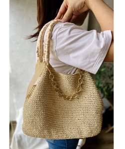Bolso bandolera rafia tejido natural - Product Image 3