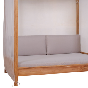 Cama Plegable Ajustable Moderna Hecha de Madera Sólida para Interiores/Exteriores, Mueble de Relajación y Decoración - Product Image 6