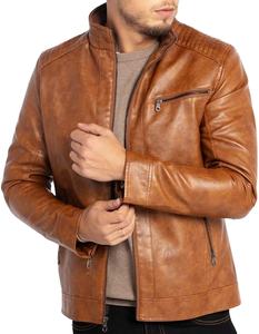 Chaquetas de Invierno Elegantes con Revestimiento para Hombre, Diseño Moderno, Chaqueta de Cuero con Logotipo Frontal, Color Personalizado y Diseño Resistente al Viento - Product Image 6