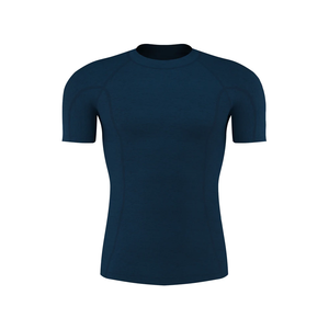 Quick dry compression <b>shirt</b> for men <b>moisture</b> <b>wicking</b> tight fit athletic workout t <b>shirt</b> - Product Image 1