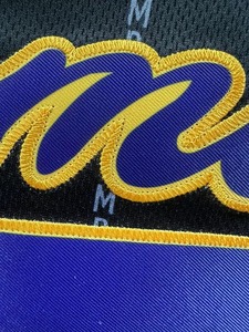 Camiseta de béisbol y softbol para jóvenes y adultos con logotipo personalizado, ropa de rayas de retazos transpirable con sublimación - Product Image 3