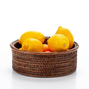 Panier en rotin naturel, petit format, paniers à fruits, organiseur de cuisine et de garde-manger - Product Image 3