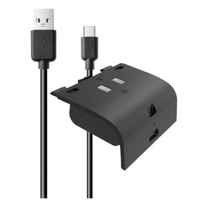 Batería para consola de videojuegos Microsoft XBOX SERIES con cable negro 66006 - Product Image 1