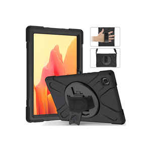 Coque de protection antichoc Netzy Rugged Defender en silicone pour Samsung Galaxy Tab A7 10.4 T500 (2020) en matériau PC - Product Image 3