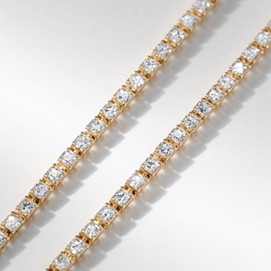 จี้สร้อยคอทองคำแท้ 9K สีทองขาว สำหรับทุกเพศ เครื่องประดับหรูหรา ผู้ผลิต OEM - Product Image 3