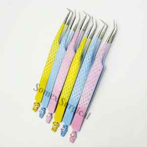 Emballage de haute qualité pour pinces à cils en acier inoxydable, stockage multi-pièces haut de gamme, pinces à cils greffées - Product Image 5