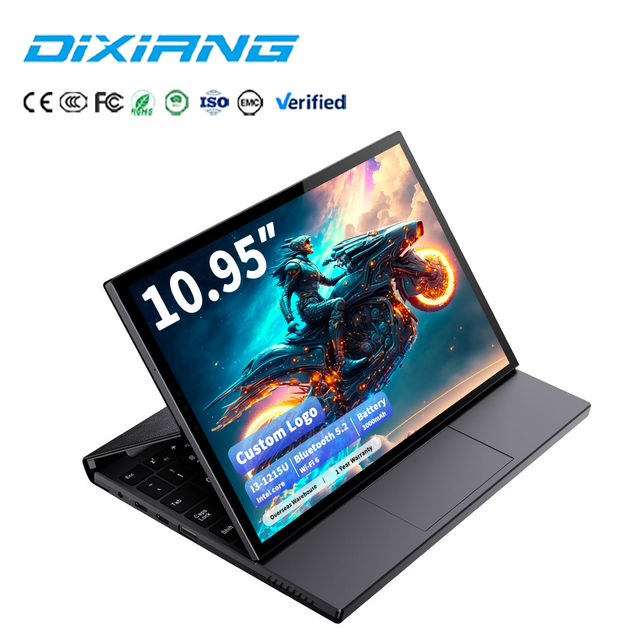 10.95 Inch 2 in 1 Touch Laptop Intel Core I3 1215U 6 Core 16GB DDR4 512GB SSD 1920x1200 IPS Yoga Tablet Notebook with Windows 11